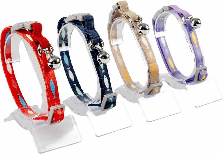 Duvoplus Collier pour chat famille de poissons (Chat, Général)