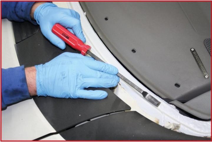 Actual product image KS Tools Gasket scraper, 25x200mm (2.50 cm)