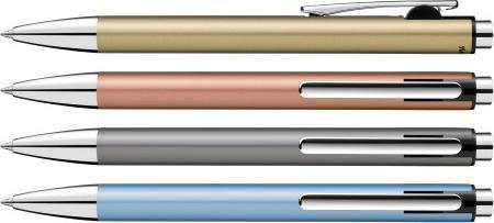 Actual product image Pelikan Ballpoint pen Snap Metallic M 817622 8 pcs ass. (Platinum, Pink gold, Blister, Frost blue, 8 x)