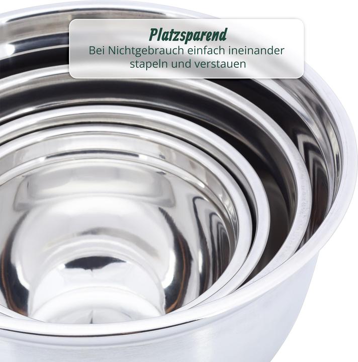 Actual product image Relaxdays Bowl set (25.50 cm, 7.30 l, 4 x)