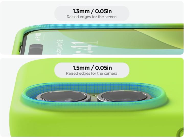 Produktbild Screenguard Apple iPhone 16 Plus Liquid Silicone Case Hülle (Apple iPhone 16 Plus)