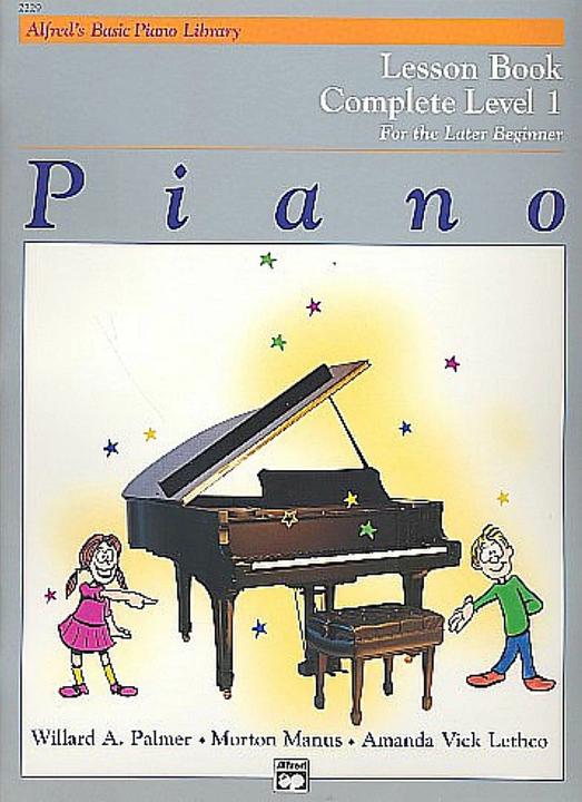 Produktbild Alfred'S Basic Piano Library Lesson 1 Complete (Englisch, Amanda Vick Lethco, Morton Manus, Willard A. Palmer, 1983)