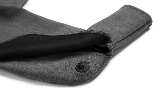 Produktbild BabyBjörn Lätzchen für Harmony, Jersey, dunkelgrau