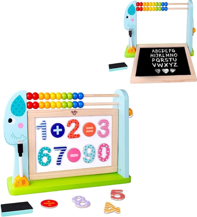 Actual product image Tooky Toy TKF087 Children blackboard, magnetic