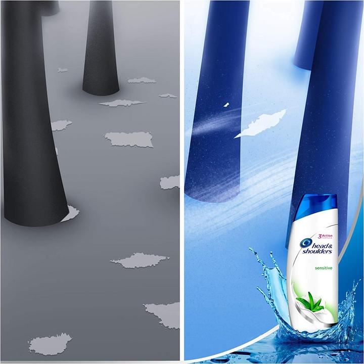 Image du produit Head & Shoulders Sensible (300 ml, Shampoing liquide)