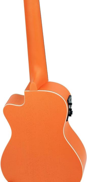 Image du produit Ortega Ukulele da Concorso Edizione Halloween Arancione Zucca con Preamplificatore (Semi-acoustique)