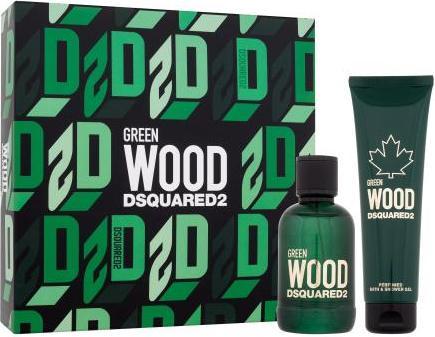 Image du produit Dsquared2 DsquaredÂ² - Green Wood - EDT 100 ml + gel sprchovÃ½ 150 ml (Eau de toilette, 100 ml)