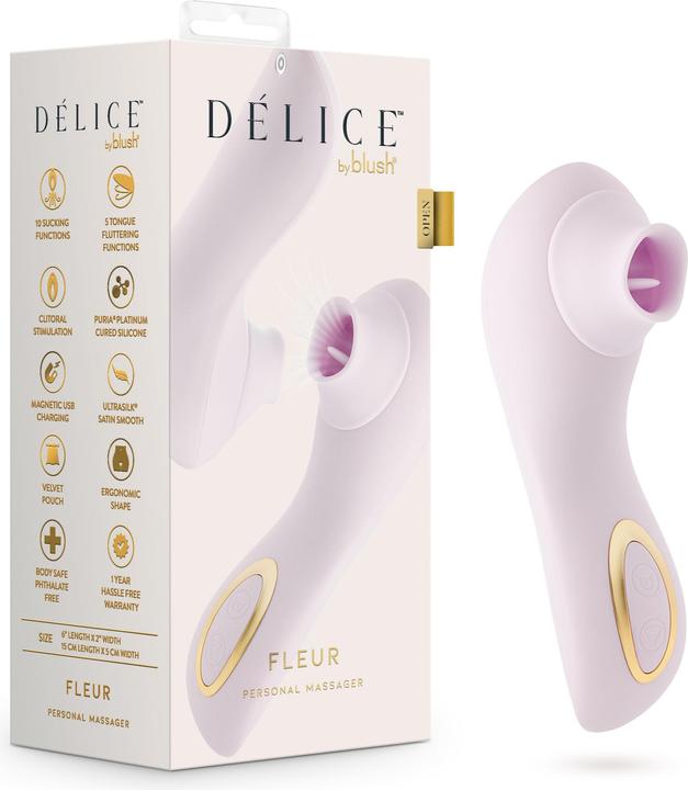 Produktbild Blush Delice Fleur LuftimpulsVibrator Barely Purple