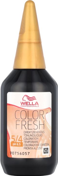 Actual product image Wella Color Fresh Acid (5/4 light brown red)