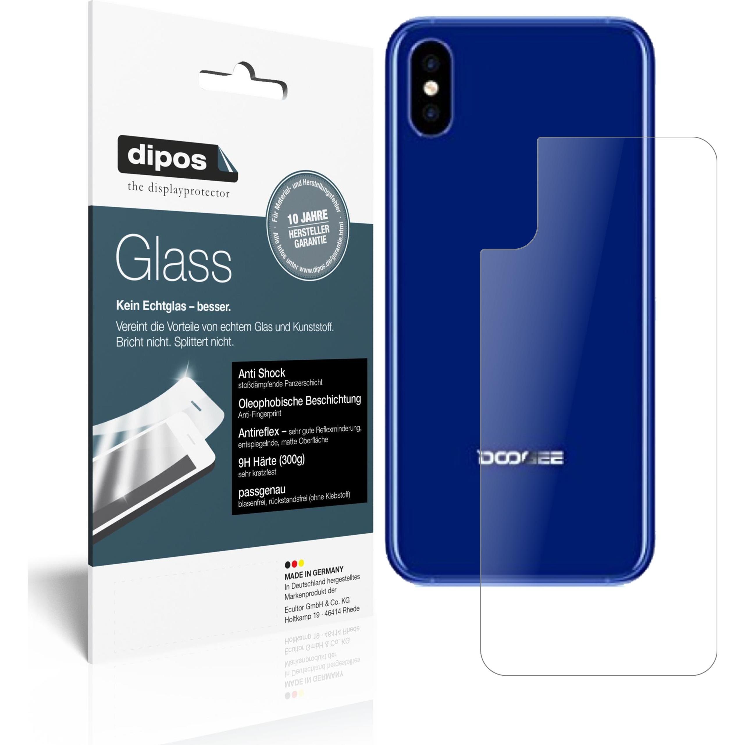Thumbnail - Dipos Displayschutz Anti-Shock (2 Stück, Doogee X50L), Smartphone Schutzfolie, Transparent