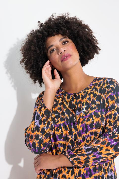 Image du produit Angel of Style Maxikleid, Color-Leomuster, Volants (50)