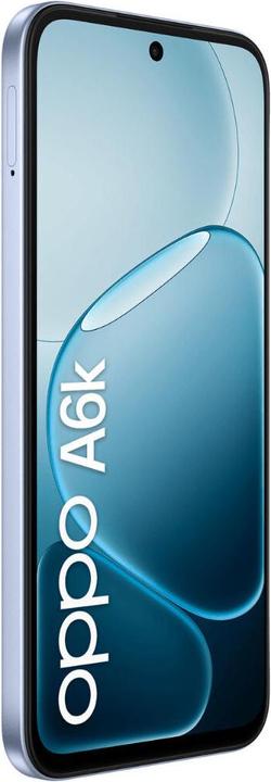 Actual product image OPPO A6k 256GB Blau (256 GB, Blue, Crystal Blue, 6.75", Dual SIM, 4G)