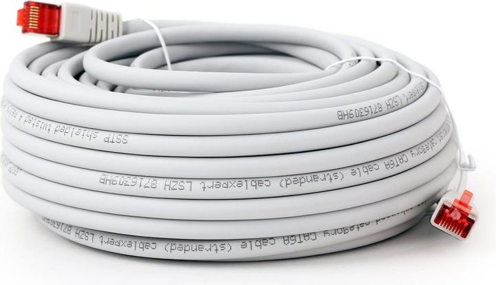 Image du produit Gembird PP6A-LSZHCU-20M Câble réseau gris Cat6a S/FTP (S-STP) (S/FTP, CAT6a, 20 m)
