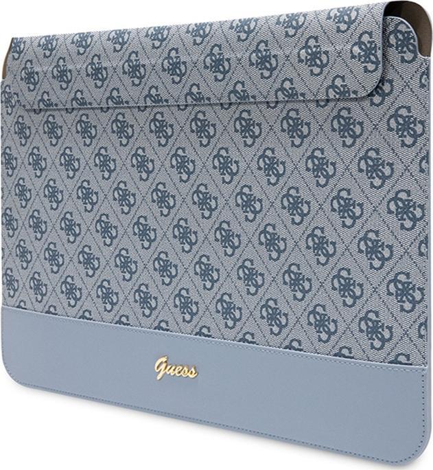 Image du produit Guess Sac pour ordinateur portable 14" GUCS14PS4SGW bleu Comp Sleeve U 4G Stripe Metal Logo (14")