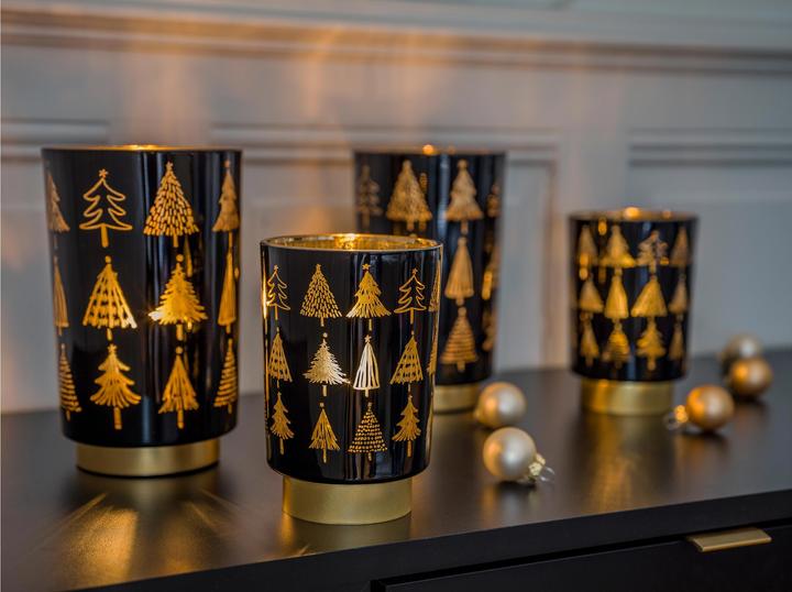 Image du produit STT Lanterne, Arbre, S, 15 cm, Noir