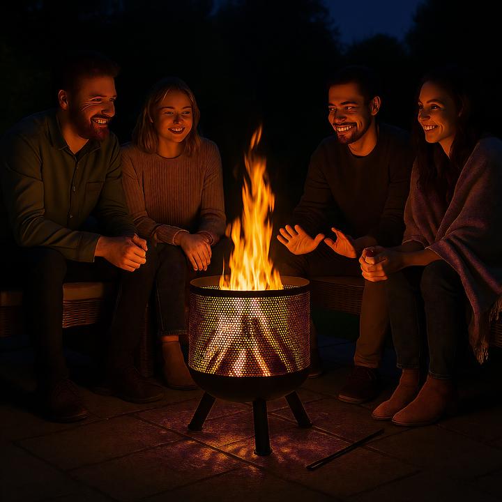 Produktbild Relaxdays Feuerkorb (44 cm)