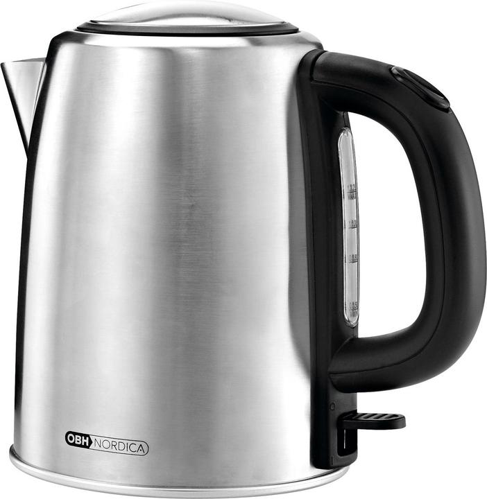 OBH Nordica Inox Steel 6461 - Kedel - 1,2 Liter - 2,2 kW - stål (1.20 l)