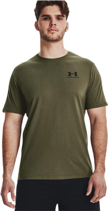 Image du produit Under Armour Sportstyle Left Chest Shirt à manches courtes Marine Green Man (XL)