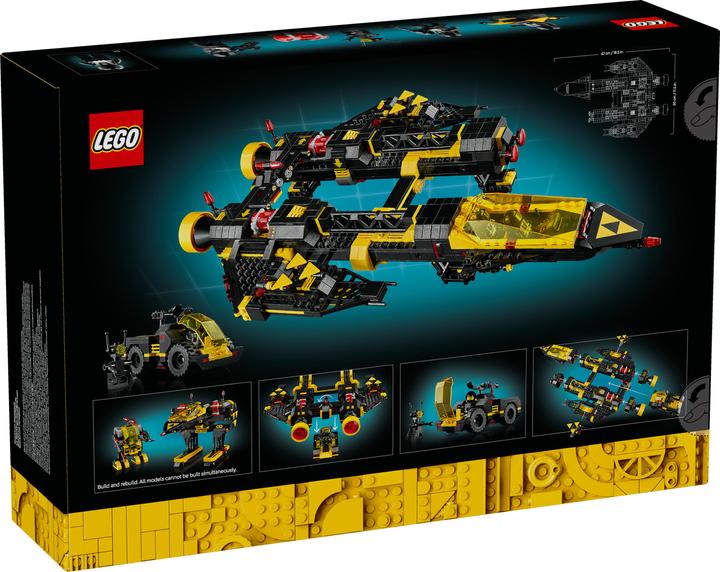 Actual product image LEGO Blacktron Renegade (10355, LEGO Icons, LEGO Rare Sets)