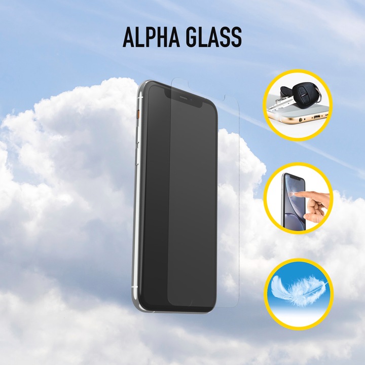 Produktbild OtterBox Alpha Glass (1 Stück, Apple iPhone 11, Apple iPhone XR)