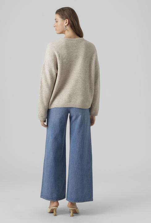 Actual product image Vero Moda VMGEMMA LS CREW NECK KNIT VMA NOOS Knitted Sweater (L)