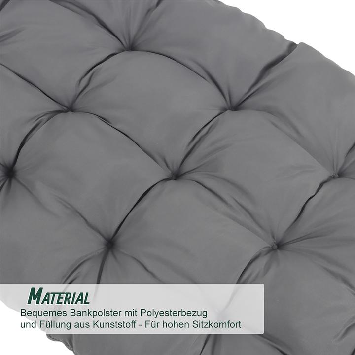 Image du produit Relaxdays coussin de banc