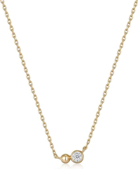 Immagine prodotto Ania Haie N045-02G-CZ Collana da donna distanziata, regolabile (Argento 925)