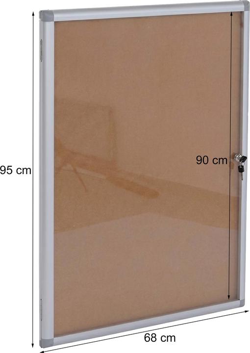 Produktbild MCW Q51-KG (Pinnwand, 68 x 95 cm)