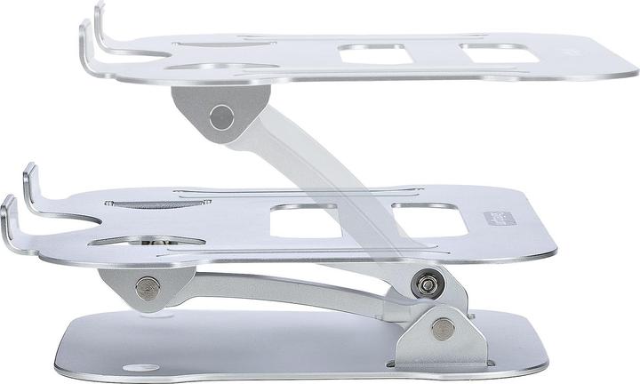 Image du produit StarTech com ADJ-LAPTOP-RISER, Notebook-Ständer, Silber, Aluminium, 10 kg, 33,2 - 120 mm, 226 mm