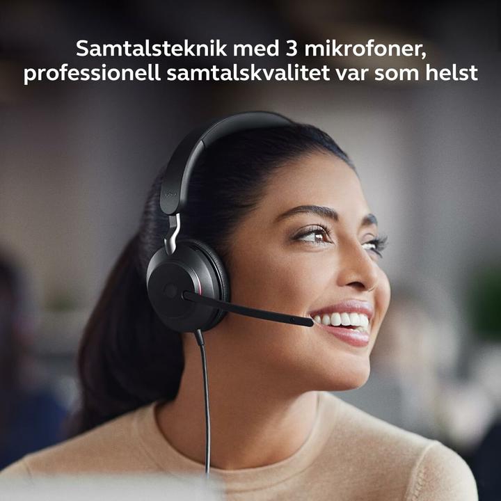 Image du produit GN Netcom JABRA Evolve2 40 SE UC Stereo USB C/A (Filaire, USB-A)