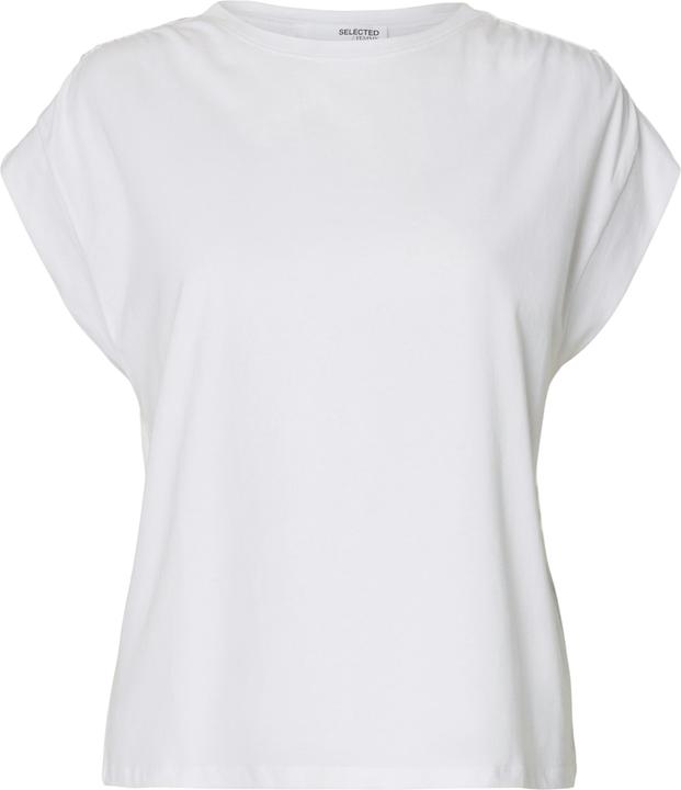 Immagine prodotto Selected Baumwoll Oberteil mit kurzen Ärmeln (M)
