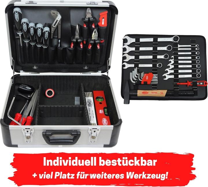 Actual product image Famex Professional Tool Case with Tool Set and Voltage Tester (32 pieces)