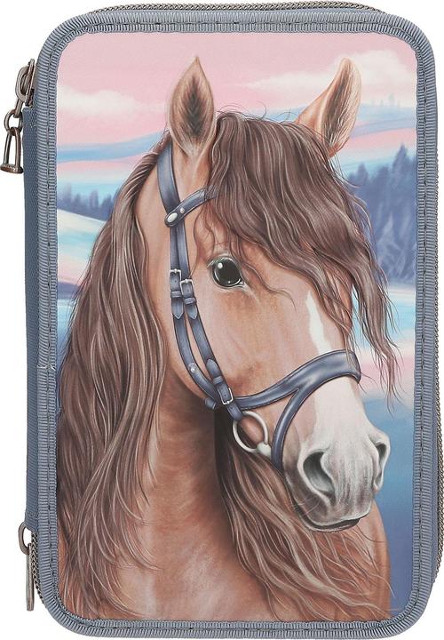 Magni DEPESCHE Miss Melody Federtasche 3fach mit 3D Effekt