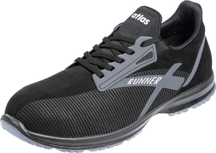 Actual product image Atlas Safety low shoe S3 ESD RUNNER 95, black, size 39 (S3, 39)