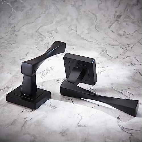 Produktbild Yale Türgriff Ypp7-V-Pc Verona Schwarz Aluminium (Türgriff)