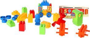 Productafbeelding Abrick Locomotief letters en cijfers (Meertalig)
