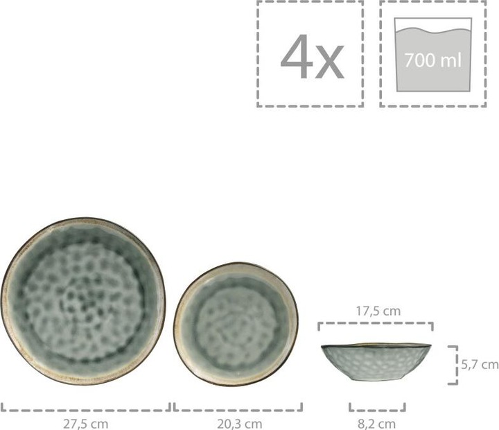 Actual product image Sänger Geschirr Capri dinner service (12 Piece)