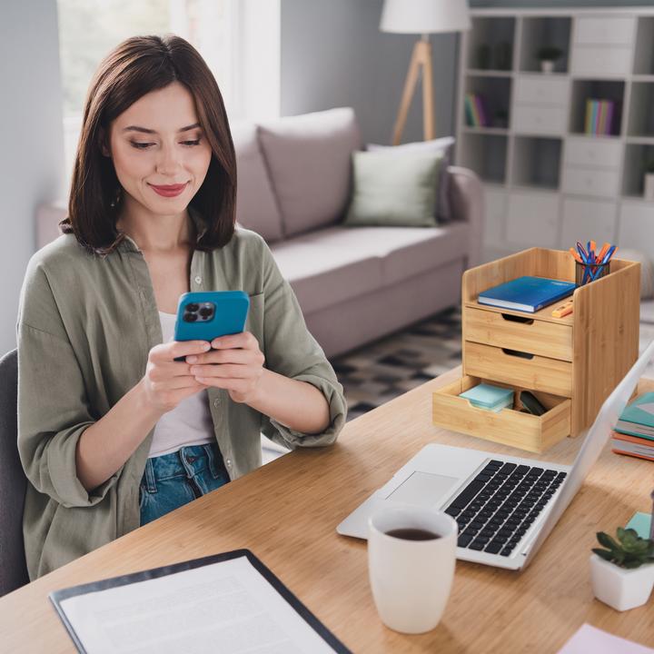 Image du produit Relaxdays Organisateur de bureau