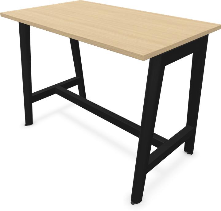 Ash stained black, Oak decor bleached