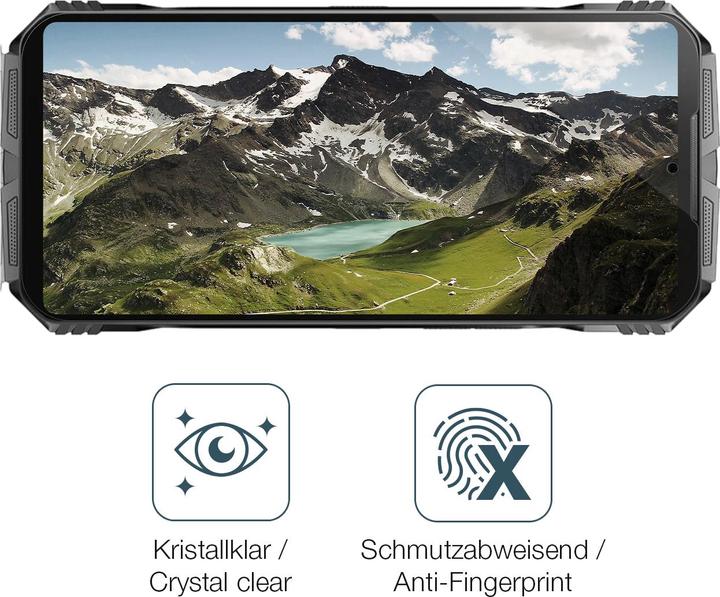 Actual product image Dipos Screen Protector Crystalclear for Doogee V Max Pro