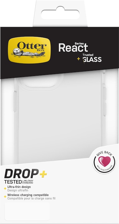 Actual product image OtterBox React + Glass Bundle - Kit (Apple iPhone 12 Pro Max)
