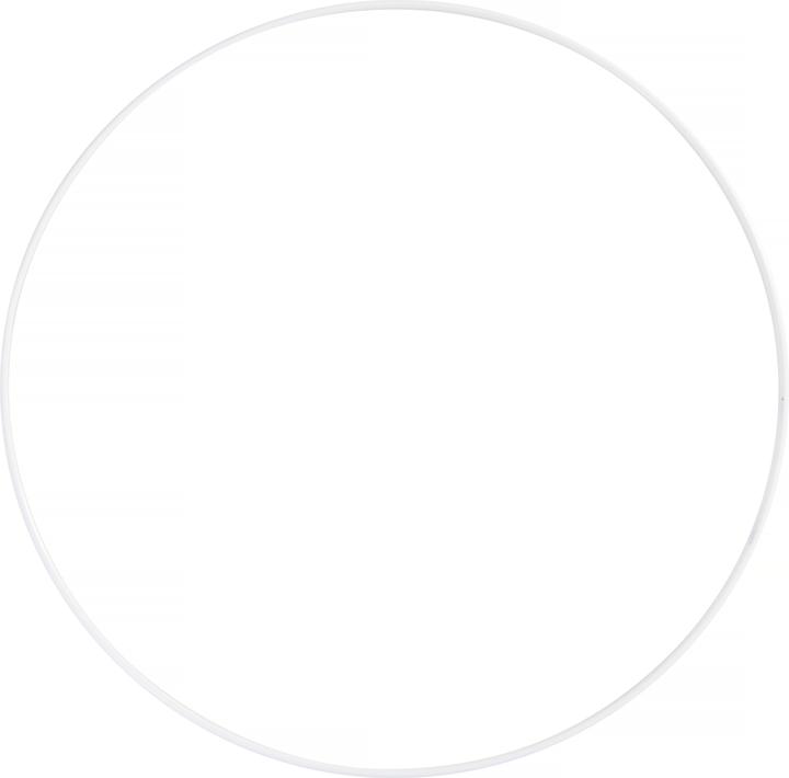 Produktbild Rayher Metallringe beschichtet, 15cm, wei