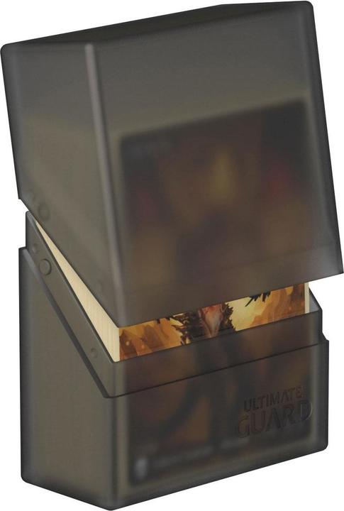 Actual product image Ultimate Guard Card Box Boulder Deck Case Standard Size 40+ Onyx