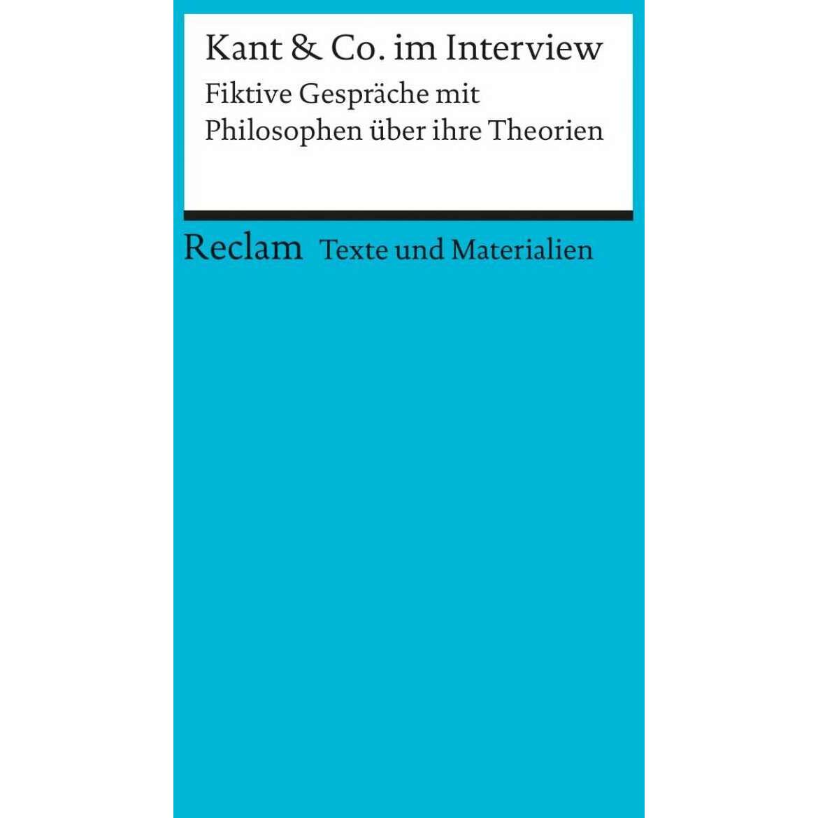 Kant und Co. im Interview, Schulbücher von Jörg Peters