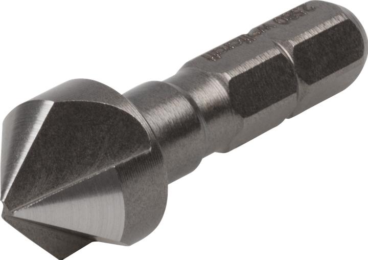 Actual product image wolfcraft 1 countersink HSS, hexagonal shank, ø12mm (12 millimetres)