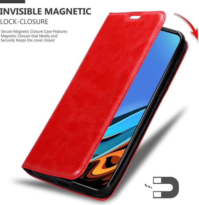 Productafbeelding Cadorabo Boek Invis. Magnetisch deksel (Xiaomi Redmi 9T, Xiaomi Poco M3)
