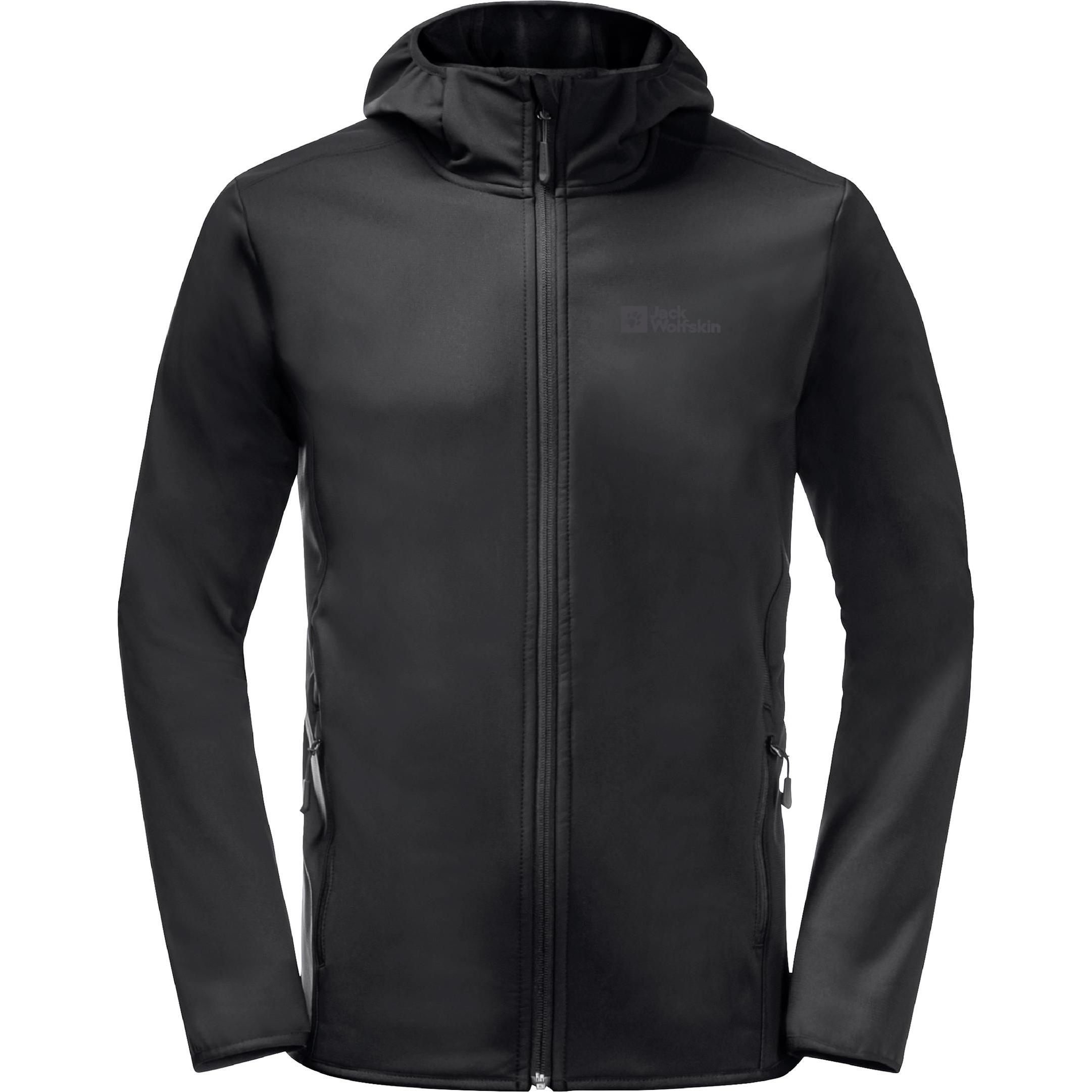 Jack Wolfskin, Herren, Jacke, Bornberg Hoody M (L), Schwarz, L