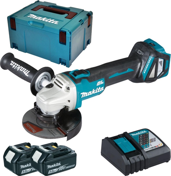 Immagine prodotto Makita Smerigliatrice angolare a batteria (125 mm)