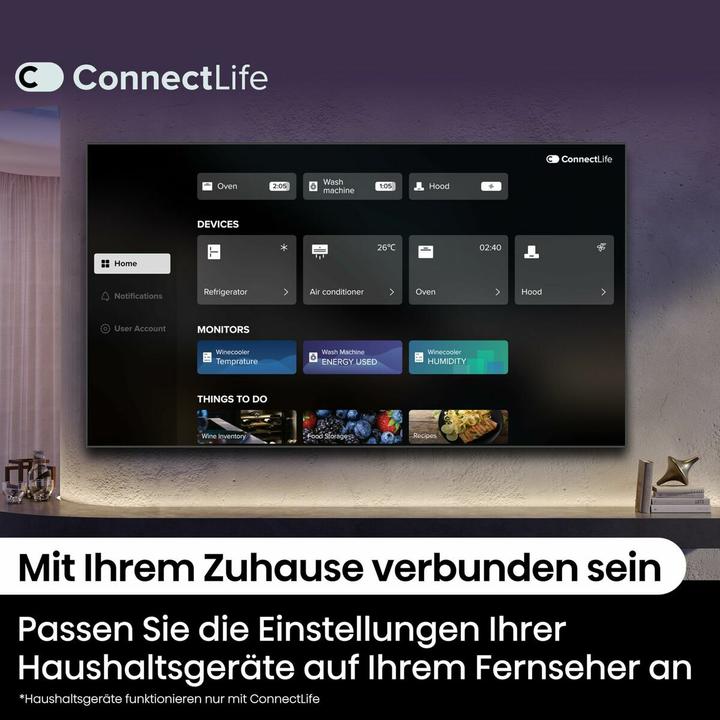 Actual product image Hisense TV 85U7NQ (85", Mini-LED, 4K, 2024, EU)