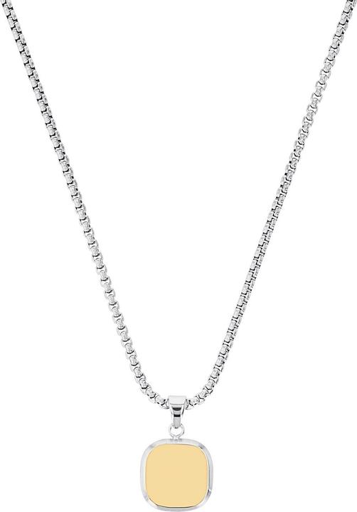 Amor Ketten mit Anhänger für Herren, Edelstahl (Edelstahl)